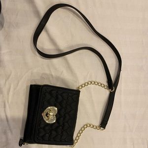 BETSEY JOHNSON small black shoulder purse